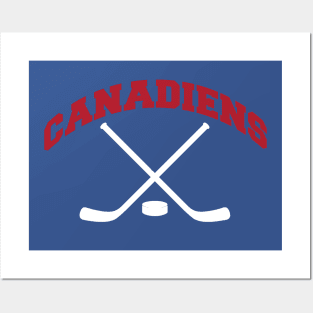 Canadiens Hockey Small Logo Posters and Art